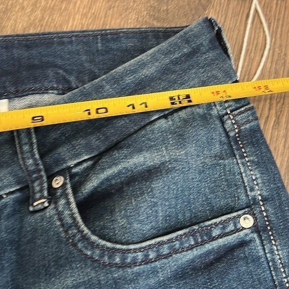 H&M NWT skinny regular waist tall dark wash jeans 30/30 - Picture 4 of 9